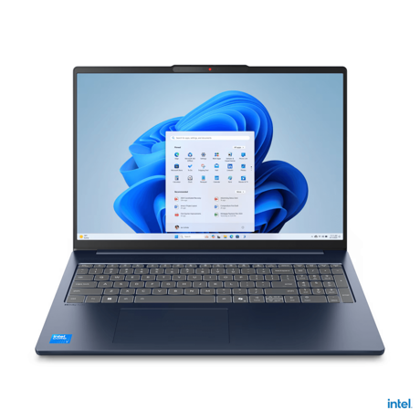 Laptop Lenovo IdeaPad Slim 5 16IRH10R, 16" WUXGA (1920x1200) IPS 300nits Anti-glare, 45% NTSC, 60Hz, Intel Core 7 240H, 10C (6P + 4E) / 16T, P-core 2.5 / 5.2GHz, E-core 1.8 / 4.0GHz, 24MB, video Integrated Intel Graphics, RAM 2x 16GB SO-DIMM DDR5-5600, Two DDR5 SO-DIMM slots, dual-channel capable