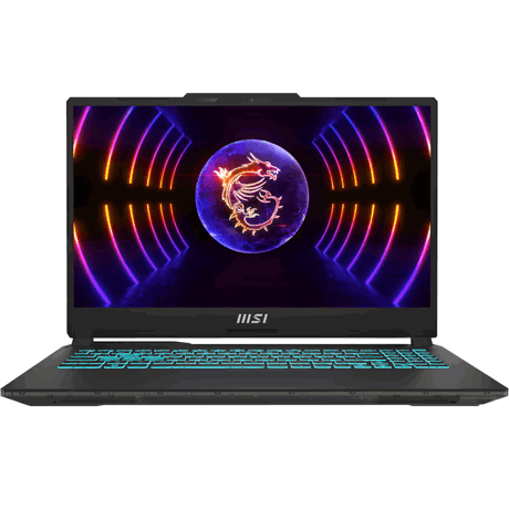 Laptop MSI Gaming Cyborg 15 A13VF-1608XRO, 15.6" FHD (1920x1080), 144Hz, IPS-Level, Intel® Core™ i5-13420H, 8C (4P + 4E) / 12T, P-core 2.1 / 4.6GHz, E-core 1.5 / 3.4GHz, 12MB, video dedicat NVIDIA GeForce RTX 4060 Laptop GPU 8GB GDDR6, RAM DDR5 8GB*2 2800(5600)MHz, SSD 512GB NVMe PCIe Gen4x4 w/o