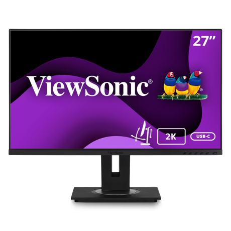 Monitor ViewSonic 27" VG2756-2K, Diagonal (inch): 27, Diagonal (cm): 69, Aspect ratio: 16:9, Panel: IPS, Resolution: 2560x1440, Refresh Rate: 60Hz, Response time GtG: 5ms, Response time MPRT: 1ms, Brightness (max): 350 cd/㎡, Contrast (static) : 1000:1, Contrast (dynamic): 80M:1, Viewing angle