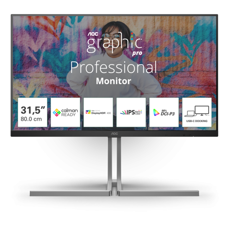 Monitor AOC 31.5" U32U3CV