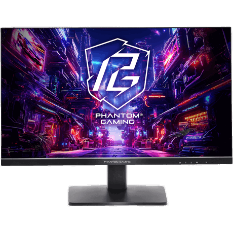 Monitor Gaming Asrock PG27QFT1B, diagonala: 27", Aspect: 16:9, anti-glare, Rezolutie: 2560 x 1440, Refresh rate: 180Hz, Luminozitate: 400 cd/m2, Contrast: 1000:1, unghi vizualizare: 178°(H) / 178°(V), culori: 1.07B, Timp raspuns: 1ms, Flicker free, Difuzoare integrate: 2 x 2W, interfata: 1 x Display