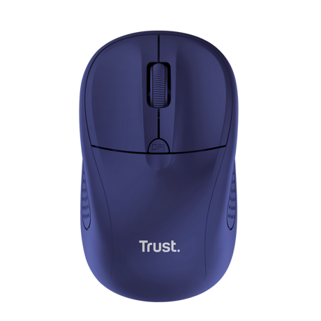 Mouse Trust Wireless optic, rezolutie 1600 DPI, albastru