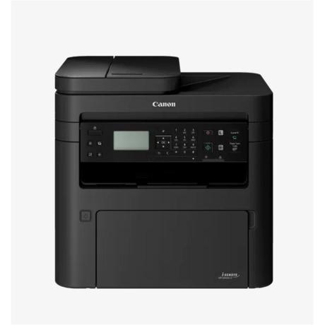 Multifunctional laser mono Canon MF264DW II, dimensiune A4 (Printare, Copiere, Scanare), viteza 28ppm, procesor 1200Mhz, memorie 256MB RAM, rezolutie printare 1200x1200dpi,alimentare hartie 250 + ADF 35 coli, duplex, limbaj de printare:  UFRII-LT, PCL 5e, PCL6, AirPrint, Mopria, copiere 28 ppm, pana