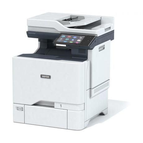 Multifunctional laser color Xerox C625V_DN Imprimare/Copiere/Scanare/Fax, A4, Viteza Până la 52/50 ppm Letter/A4, procesor Quad Core  de 1,2 GHz/Memorie 4 GB memorie sistem/Opțional: HDD de 500+ GB3, Interfata 10/100/1000 Base-T Ethernet, imprimare directă la viteză mare de la USB 2.0; Opțional