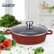 CRATITA ALUMINIU+CAPAC 24X6.5CM, 2.6L, CALABRIA, COOKING BY HEINNER