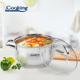 SEMIOALA INOX+CAPAC, 20 X 11.5 CM, 3.6 L, AMIRA, COOKING BY HEINNER