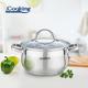 SEMIOALA INOX+CAPAC, 20 X 11.5 CM, 3.6 L, AMIRA, COOKING BY HEINNER