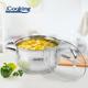 SEMIOALA INOX+CAPAC, 22 X 12.5 CM, 4.7 L, AMIRA, COOKING BY HEINNER