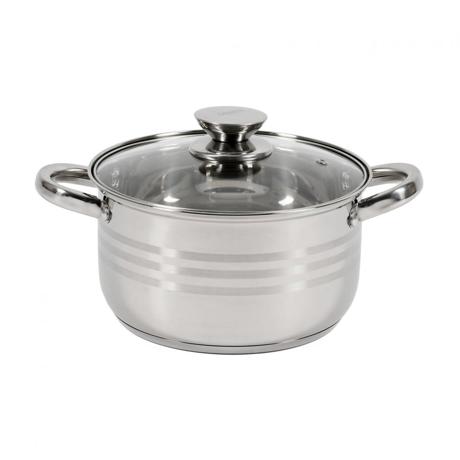 SEMIOALA INOX+CAPAC, 20X11.5 CM, 3.5 L, MYRA, COOKING  BY HEINNER