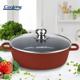 CRATITA ALUMINIU TURNAT+CAPAC 28x7.5 CM, 4.1 L, CALABRIA, COOKING BY HEINNER