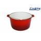 CEAUN DIN  FONTA EMAILAT, 25 X 14 CM , 5 L, COOKING  BY HEINNER