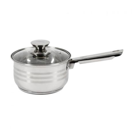 CASEROLA INOX+CAPAC 16X9.5 CM, 1.9L, MYRA, COOKING  BY HEINNER