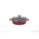 CRATITA ALUMINIU+CAPAC 24X6.5CM, 2.6L, CALABRIA, COOKING BY HEINNER