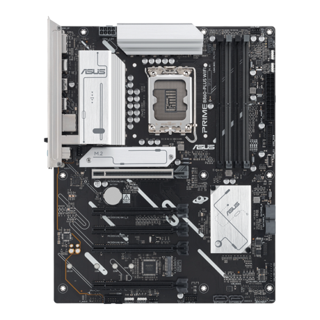 Placa de Baza ASUS PRIME B860-PLUS WIFI LGA1851, 4x DDR5, 1x DP 1x HDMI, 1x PCIE 5.0 x16 4x PCIE 4.0 x16, 2x M.2, 4x SATA 6GB/s, ATX