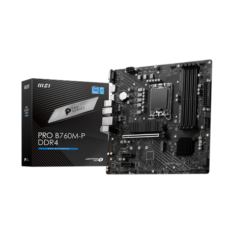 Placa de baza MSI PRO B760M-P DDR4 LGA1700