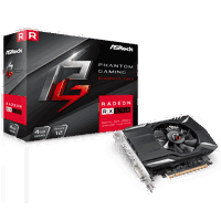 Placa Video ASROCK AMD RADEON PHANTOM GAMING RX550 4GB GDDR5 128 bit