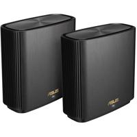 Router wireless Asus XT8 (2 pack), Tri-band, USB 3.1, Black