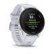 Ceas Garmin Forerunner 255, display 33mm, rezolutie displat 260x260 conectivitate Bluetooth™, ANT+, NFC, USB, functii accelerometru, giroscop, barometru, busola, termometru pentru temperatura exterioară, durata de viata baterie mod ceas inteligent: până la 14 zile, modul GNSS numai cu GPS: până la