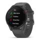 Ceas Garmin Forerunner 255, display 33mm, rezolutie displat 260x260 conectivitate Bluetooth™, ANT+, NFC, USB, functii accelerometru, giroscop, barometru, busola, termometru pentru temperatura exterioară, durata de viata baterie mod ceas inteligent: până la 14 zile, modul GNSS numai cu GPS: până la