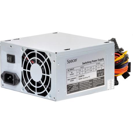 Sursa Spacer ATX 500, 250W for 500 Desktop PC, „SPS-ATX-500”