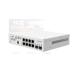 MIKROTIK, CSS610-8G-2S+IN 8G, 2 SFP+ Port , Indoor Switch 64kb Flash, Pasive POE, Dimensiuni: 200 x 167 x 46 mminterfata: 8 x 10/100/1000, 2 x SFP+, IP20, POE in- 12-57 V, consum maxim 5w.