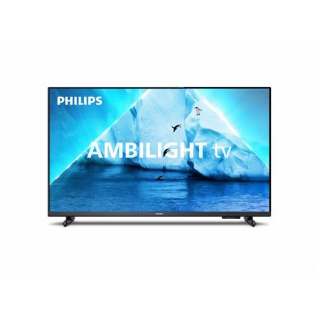 Televizor Smart Ambilight LED Philips 32PFS6908/12, 80 cm, Full HD, Wi-Fi, CI+, Gri antracit (2023)