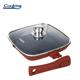 TIGAIE GRILL ALUMINIU+CAPAC 28x4 CM, CALABRIA, COOKING BY HEINNER