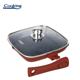 TIGAIE GRILL ALUMINIU TURNAT+CAPAC 24x4 CM,CALABRIA, COOKING BY HEINNER