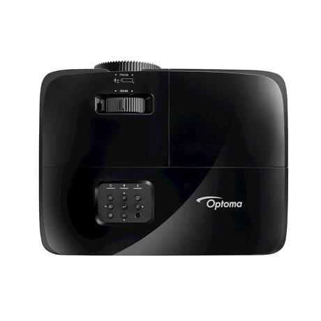 Proiector Optoma W371, DLP 3D, WXGA 1280*800, up to FHD 1920*1080, 3800 lumeni, 25.000, 16:10 nativ, 4:3/ 16:9 compatibil, dimensiune maxima imagine 300", distanta maxima de proiectie 12 m, lampa 6.000 ore/ 15.000 ore Eco+, zoom 1.1x, HDMI, VGA, composite video, audio in/ out, USB-A power 1A, RS232