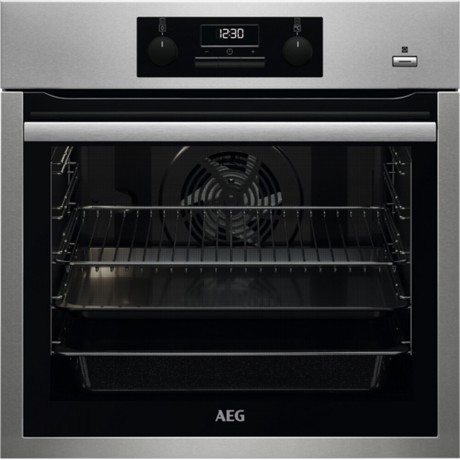 Cuptor incorporabil AEG BES351111M, SteamBake-gatire cu abur, 72 l, 7 functii, Clasa A, Inox antiamprenta