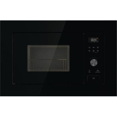 Cuptor cu microunde incorporabil Gorenje BM201AG1BG, 20 L, 800 W, Grill, Timer, 5 niveluri de putere, Touch Control, Negru