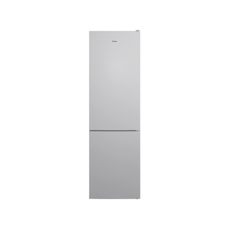 Combina frigorifica CANDY CCE4T620ES, No Frost, 377 l, H 200 cm, Clasa E, Wi-Fi, argintiu