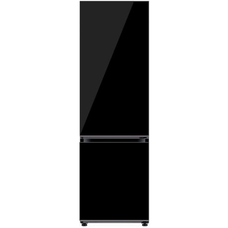 Combina frigorifica Bespoke Samsung RB34C7B5E22/EF, 344 l, No Frost, WiFi, AI Energy, Compresor Digital Inverter, Clasa E, SpaceMax, H 185.3 cm, Sticla neagra