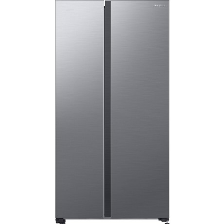 Frigider side by side Samsung RS62DG5003S9EO, 655 l, No frost, All around Cooling, Smart Things WiFi, AI Energy, Clasa E, H 178 cm, Inox
