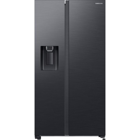 Frigider side by side Samsung RS64DG5303B1EO, 635 l, No frost, All around Cooling, Smart Things WiFi, AI Energy, Clasa E, H 178 cm, Dark Inox
