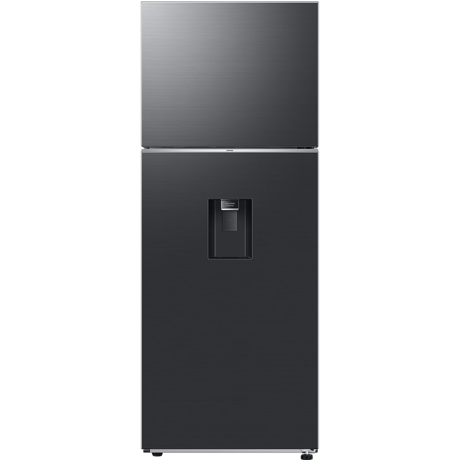 Frigider cu doua usi Samsung RT47CG6726B1EO, 462 l, Clasa E, No Frost, Dozator de apa, All Around Cooling, WiFi, Smart Control, Dark Inox