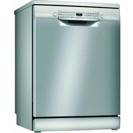 Mașina de spălat vase independenta Bosch SMS2ITI11E, 12 seturi, 5 programe, ExtraDry, Home Connect Wi-Fi, Clasa D, 60 cm, Inox look