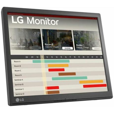 Monitor LG 17" 17BR30T-B.AEU, Touch: Yes, Diagonal (inch): 17, Diagonal (cm): 43, Aspect ratio: 5:4, Panel: TN, Resolution: 1280x1024, Refresh Rate: 75Hz, Response time GtG: 5ms, Brightness (max): 200 cd/m², Contrast (dynamic): 1000:1, Viewing angle: 178°/178°, Color Gamut Type: NTSC, Color Gamut