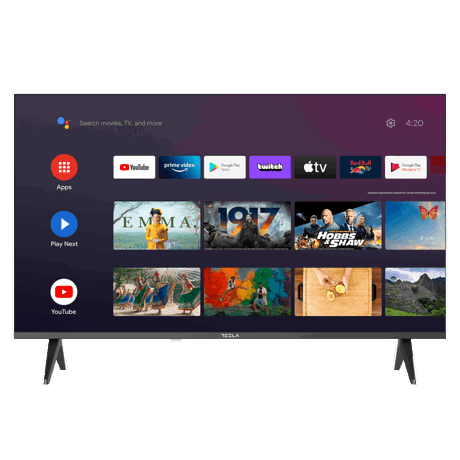 Televizor Smart LED Tesla 43E635BFS, 109 cm, FHD, Android TV, Wi-Fi, Bluetooth, Slot CI, Negru