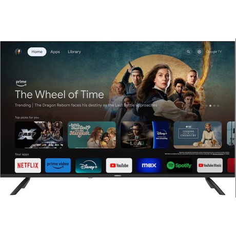 Televizor LED Smart Horizon 32HL7590H/D, 32" D-LED, HD (720p), CME 200Hz, DVB- S2/T2/C, Contrast 3000:1, 180 cd/m2, Google TV, Google Cast + Google Assistant + BT5.0, 1xLAN (RJ45), 1xCI+, 3xHDMI, 2xUSB, 1xOPTICAL, VESA 100 x 100 mm M6, Double Neck-Foot Stand, BLACK