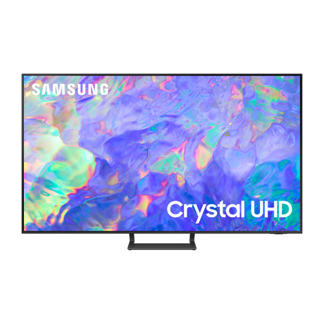 Televizor LED Samsung UE55CU8572, 138 cm, Smart TV, 4K UHD, Procesor Crystal 4K, Q-Symphony, Wi-Fi, Bluetooth, CI+, Gri/Negru