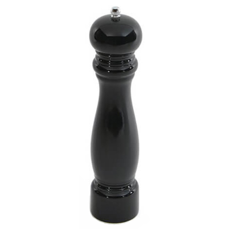 Rasnita mare pentru piper, 26.5cm, Ceramica, Lemn, Negru