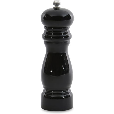 Rasnita mica pentru piper,16.5cm, Ceramica, Lemn, Negru