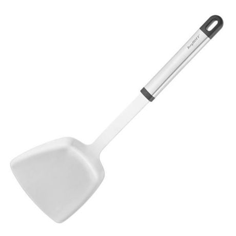 Spatula pentru intors, 35cm, Otel, Argintiu/Negru