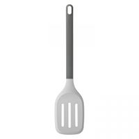 Spatula cu fante, 35cm, Nailon, Gri