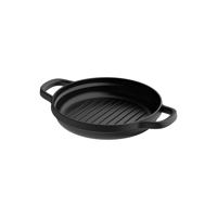 Tigaie grill Graphite, 26cm, 2.1L, Fonta, Negru